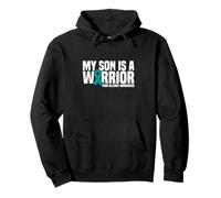 My Son is a Warrior Food Allergy Awareness Pullover Hoodie