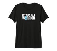 My Son is a Warrior Graves’ Disease Awareness Premium T-Shirt
