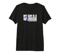 My Son is a Warrior Hydrocephalus Awareness Premium T-Shirt