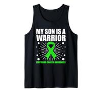 My Son is A Warrior Lymphoma Cancer Awareness Support Tank Top