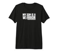My Son is a Warrior Parkinson's Disease Awareness Premium T-Shirt