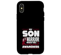 My Son Is A Warrior Sickle Cell Awareness Case for iPhone X/XS