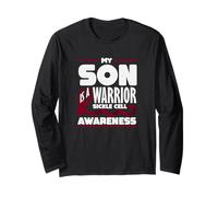 My Son is A Warrior Sickle Cell Awareness Long Sleeve T-Shirt
