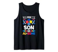My Son is Au-Some Autism Awareness Tank Top
