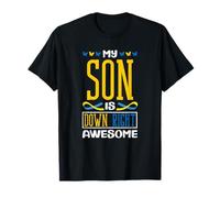 My Son is Down Right Awesome Down Syndrome T21 T-Shirt