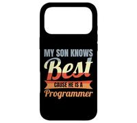 My Son Knows Best He Is A Programmer Computer Scientist Case for iPhone 17 Pro Max