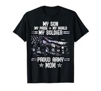 My Son My Soldier Proud Army Mom Military Mother T-Shirt