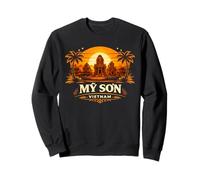 My Son Vietnam Lotus Temple Ruins Ancient Cham Heritage Sweatshirt