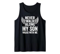 My Son Walks with Me Grieving Parents Tank Top