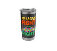 My Sons Fight is My Fight Stainless Steel Insulated Tumbler