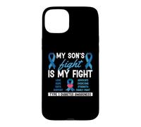 My Son's Fight Is My Fight Type 1 Diabetes Awareness Month Case for iPhone 15 Plus