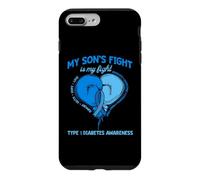 My Son's Fight Is My Fight Type 1 Diabetes Awareness Month Case for iPhone 7 Plus/8 Plus
