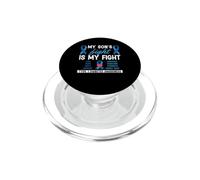 My Son's Fight Is My Fight Type 1 Diabetes Awareness Month PopSockets PopGrip for MagSafe