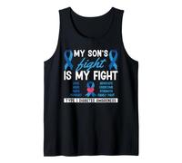 My Son's Fight is My Fight Type 1 Diabetes Awareness Month Tank Top