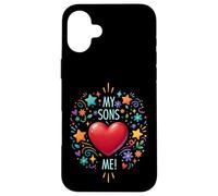 My SONS loves (heart shape) me! - V2 Case for iPhone 16 Plus