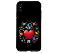 My SONS loves (heart shape) me! - V2 Case for iPhone XS Max
