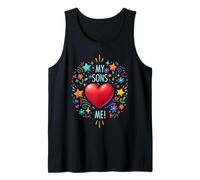 My SONS Loves (Heart Shape) me! - V2 Tank Top