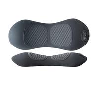 My Soothe Lab 3 in 1 Back Massager,2025 New Portable Electric Massage Cushion, Soothe Neck Massager Pillow for Neck, Shoulder and Back (Dark Grey)