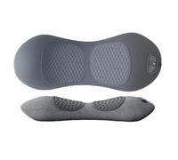 My Soothe Lab 3 in 1 Back Massager,2025 New Portable Electric Massage Cushion, Soothe Neck Massager Pillow for Neck, Shoulder and Back (Light Grey)
