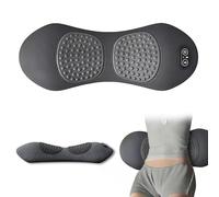 My Soothe Lab, My Soothe Lab 3 in 1 Back Massager, 3-in-1 Back Massager, Memory Foam Support for Relaxation at Home, Office, Travel (Plug-in Black)