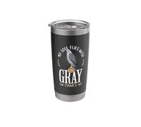 My Soul and Gray Hawks Stainless Steel Insulated Tumbler