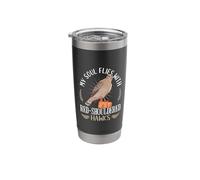My Soul and Red-Shouldered Hawks Stainless Steel Insulated Tumbler