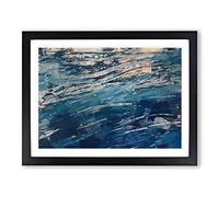 My Soul In Abstract Modern Art Framed Print | A3 Black Framed Wall Art | Ready to Hang | Abstract Fantasy Picture | Living Room Bedroom Lounge Office