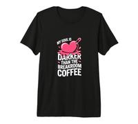 My Soul is Darker Than Breakroom Coffee Goth Premium T-Shirt