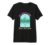 My soul's Home - Great Salt Lake Premium T-Shirt