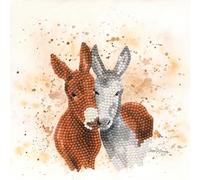 My Sparkle Art Bree Merryn Jack & Diane Diamond Art Card Kit, 7.5 x 7.5 in