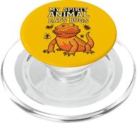 My Spirit Animal Eats Bugs Bearded Dragon PopSockets PopGrip for MagSafe