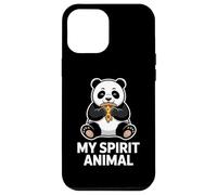 My Spirit Animal Funny Panda Pizza Lover Humor Case for iPhone 12 Pro Max