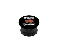 My Spirit Animal Has A Square Butt Wombat Australian PopSockets Adhesive PopGrip