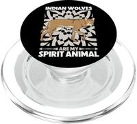 My spirit animal - Indian Wolf PopSockets PopGrip for MagSafe