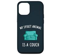 My Spirit Animal Is A Couch Lazy People Funny Couch Case for iPhone 12/12 Pro