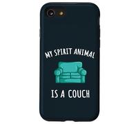My Spirit Animal Is A Couch Lazy People Funny Couch Case for iPhone SE (2020) / 7/8
