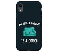My Spirit Animal Is A Couch Lazy People Funny Couch Case for iPhone XR