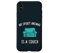 My Spirit Animal Is A Couch Lazy People Funny Couch Case for iPhone XS Max