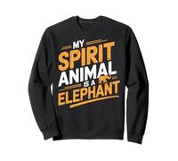 My Spirit Animal Is a Elephant - Cute & Funny Animal Love Sweatshirt