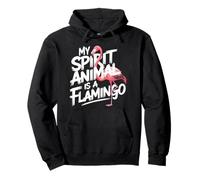 My Spirit Animal Is a Flamingo - Cute & Funny Animal Love Pullover Hoodie