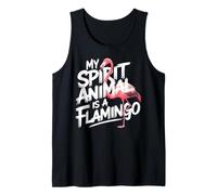 My Spirit Animal Is a Flamingo - Cute & Funny Animal Love Tank Top