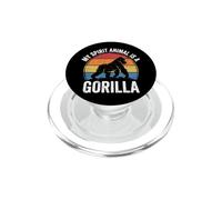 My Spirit Animal Is A Gorilla PopSockets PopGrip for MagSafe