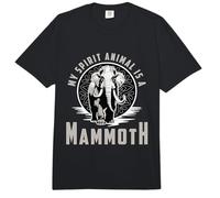 My Spirit Animal is A Mammoth Prehistoric Woolly Mammoth Comfort Colors Adult Heavyweight T-Shirt