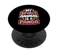 My Spirit Animal Is A Panda PopSockets Adhesive PopGrip
