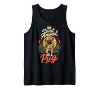 My Spirit Animal is a Pug Mom Tank Top