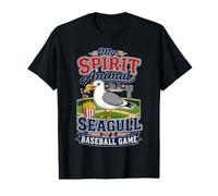 My Spirit Animal is A Seagull At A Baseball Game Value Graphic T-Shirt