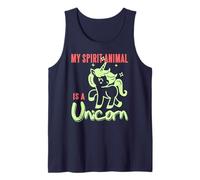 My Spirit Animal is a Unicorn Magic Fantasy Humor Tank Top