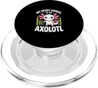 My Spirit Animal Is An Axolotl! PopSockets PopGrip for MagSafe