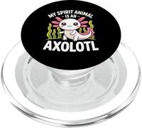 My Spirit Animal Is An Axolotl! PopSockets PopGrip for MagSafe