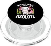 My Spirit Animal Is An Axolotl! PopSockets PopGrip for MagSafe